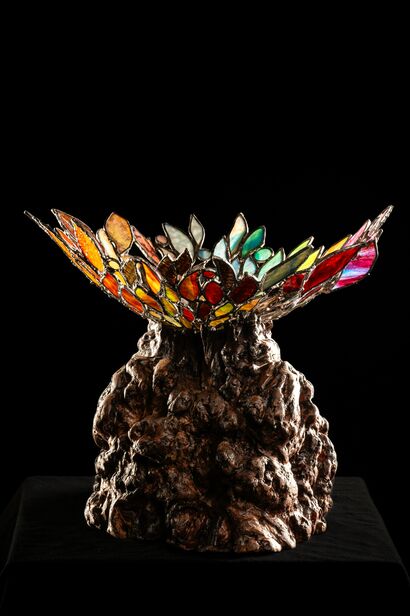 Piattu Di Luce: A Tribute to St. Lucy of Sicily - a Sculpture & Installation Artowrk by Angelica Freeman